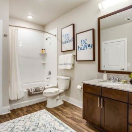 Bathroom options with thoughtful details